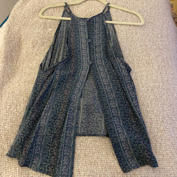 Don’t Ask Why Flower Halter Top XS/S - Picture 4 of 4